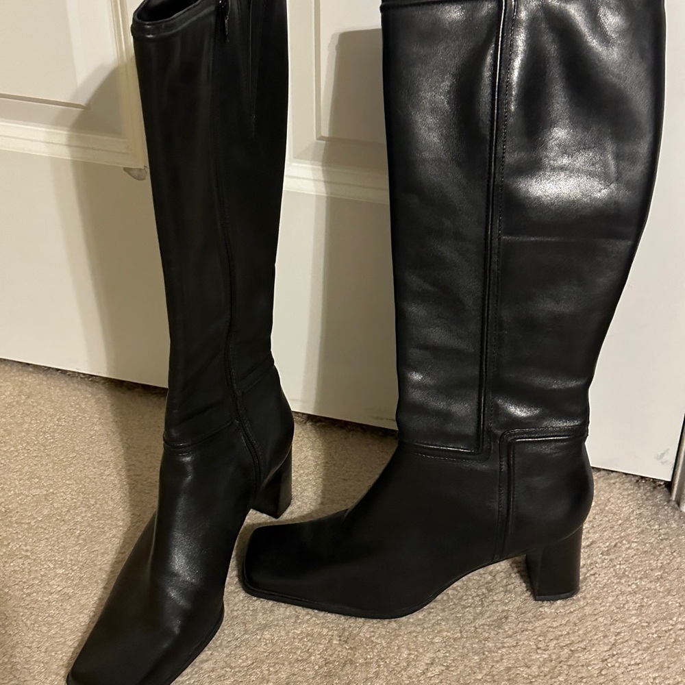 Nine & Co. Black Heeled Boots